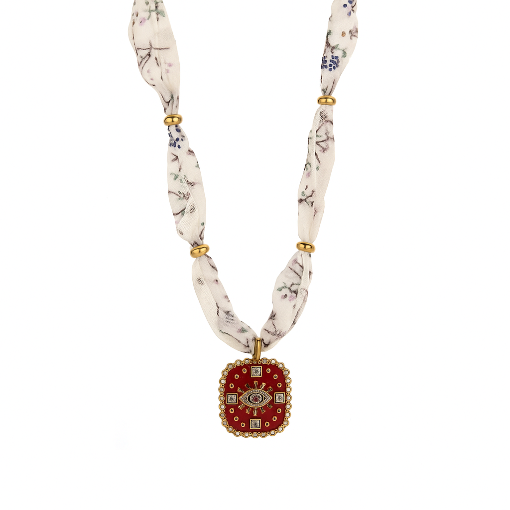 OPHELIA MYSTIC SCARF NECKLACE