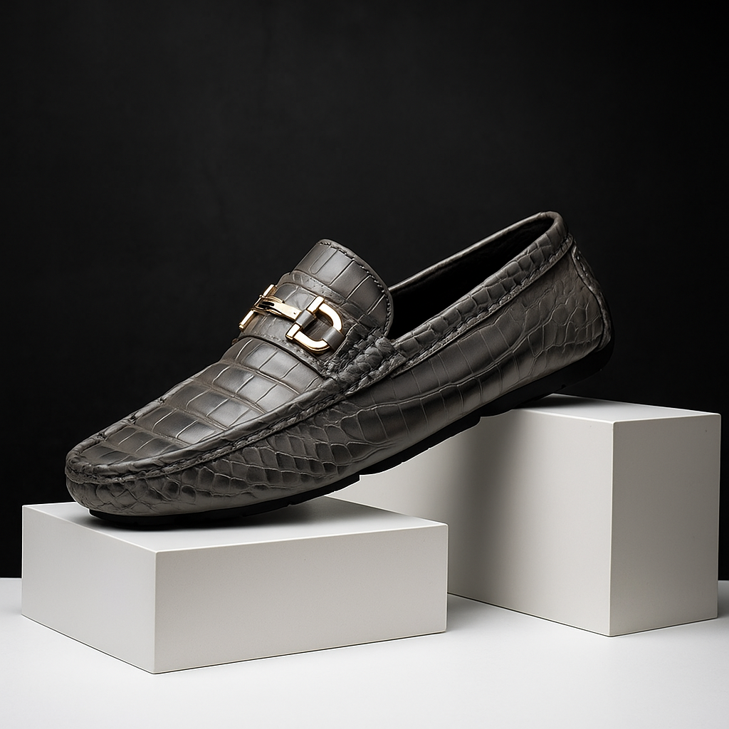 Monaco Step Leather Loafers