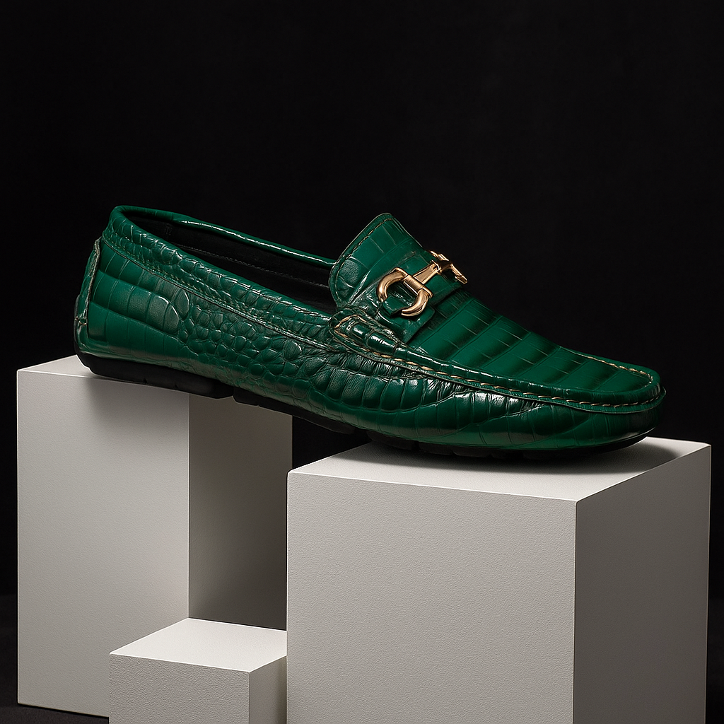 Monaco Step Leather Loafers