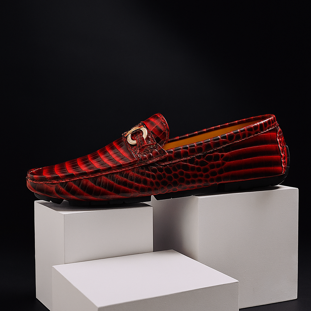 Monaco Step Leather Loafers