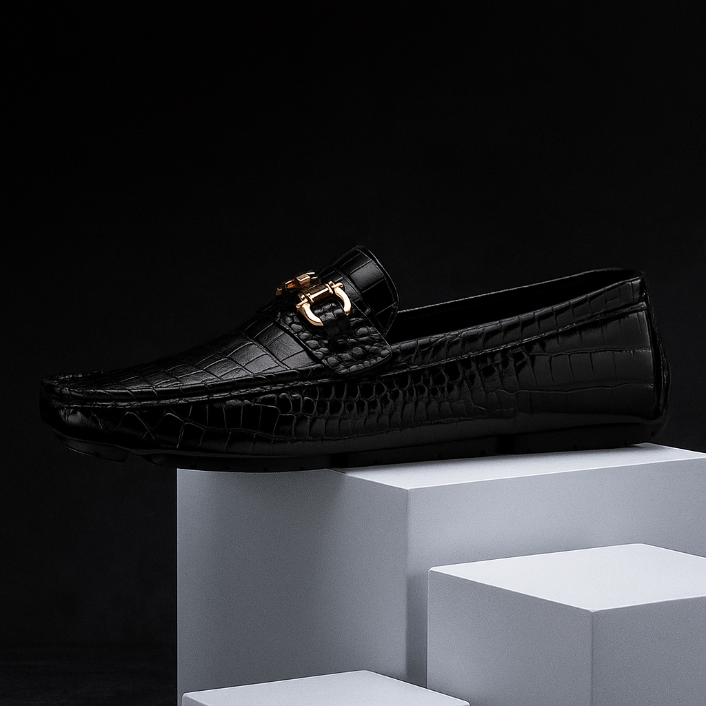 Monaco Step Leather Loafers