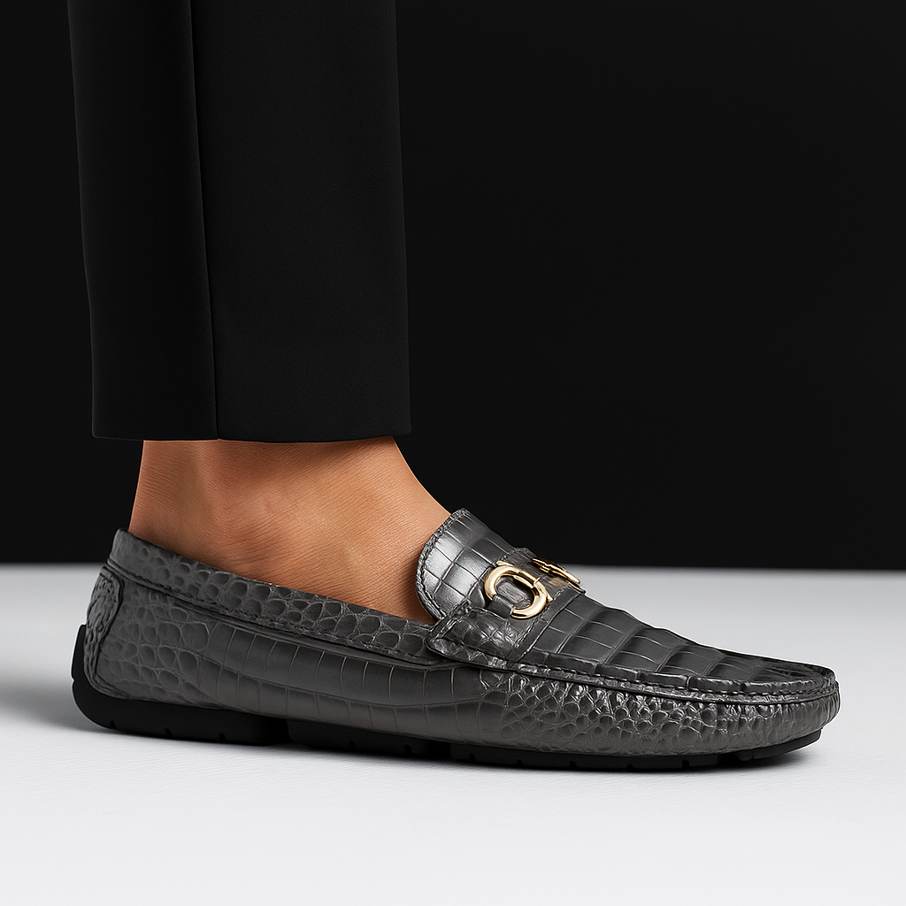 Monaco Step Leather Loafers