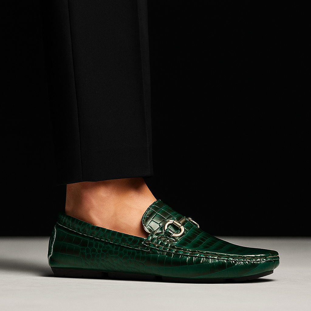 Monaco Step Leather Loafers