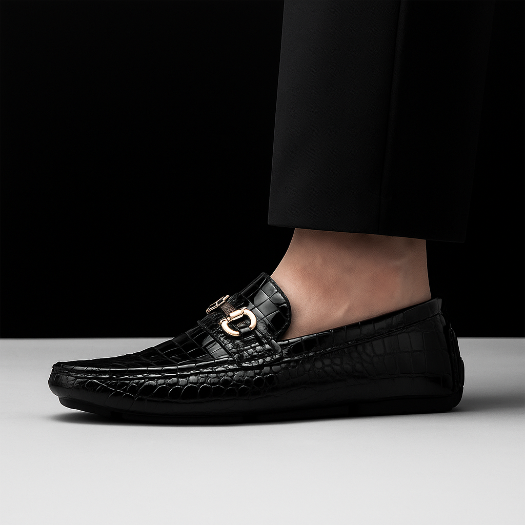 Monaco Step Leather Loafers