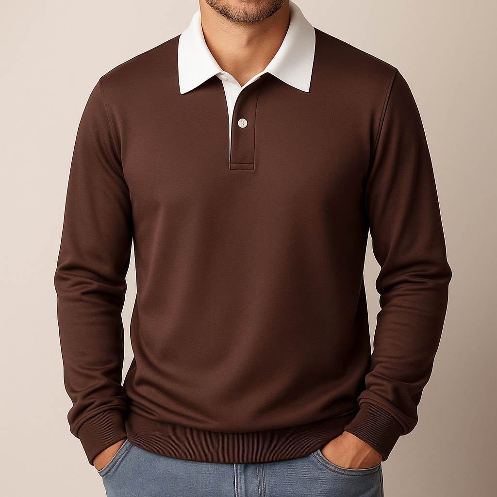 HARRY COLLAR SWEATSHIRT