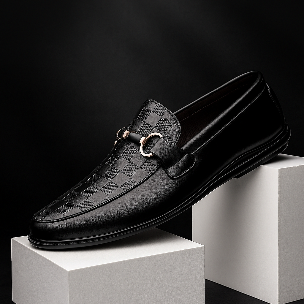 MILAN LEATHER LOAFERS