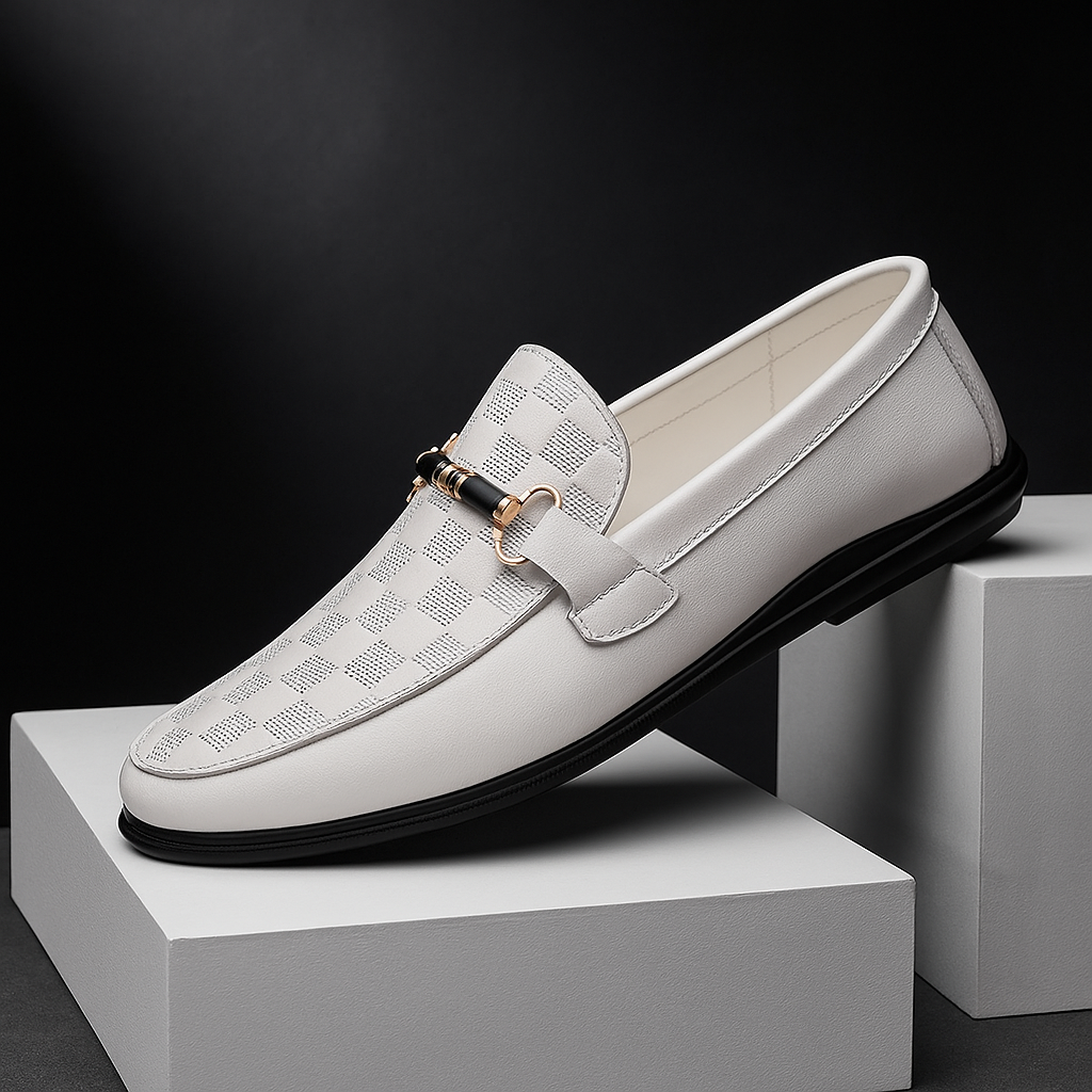 MILAN LEATHER LOAFERS