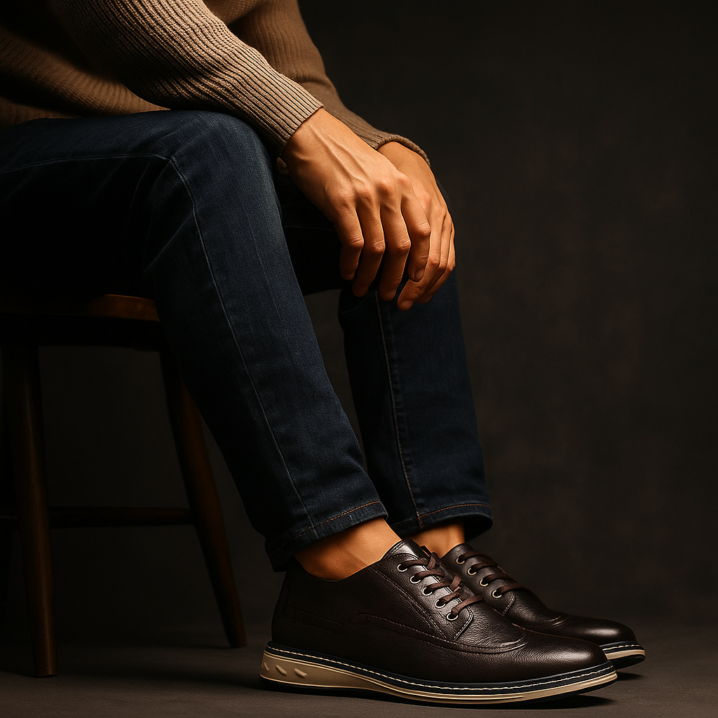 JOHN HAYES LEATHER SHOES