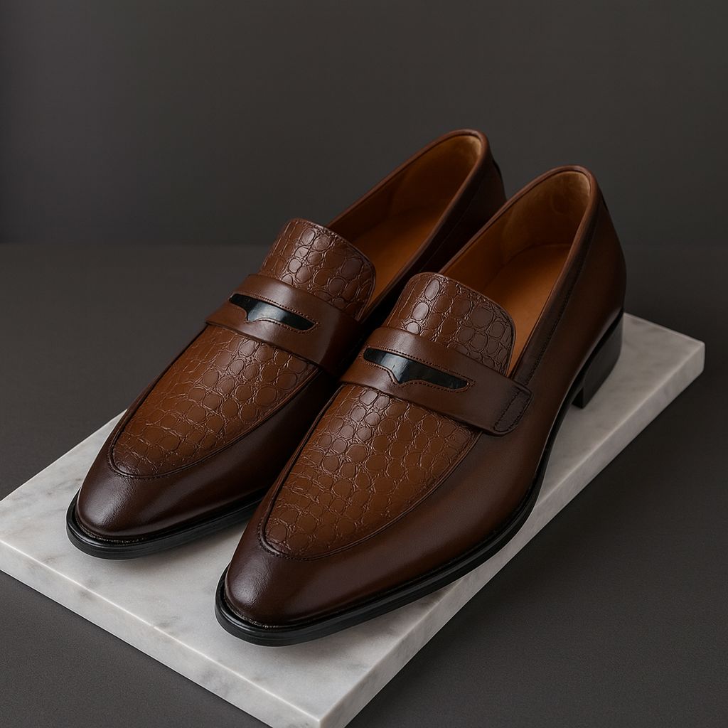 AMALFI LEATHER LOAFERS