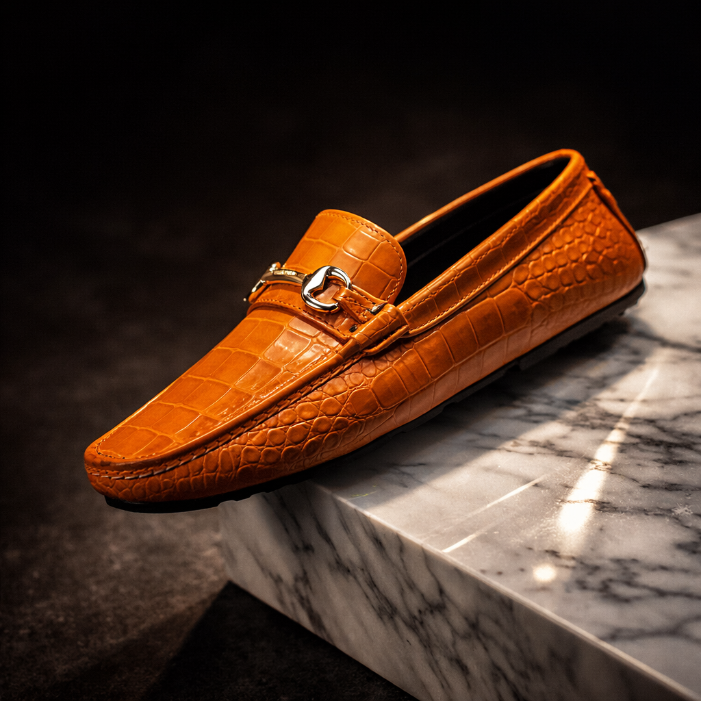 Monaco Step Leather Loafers