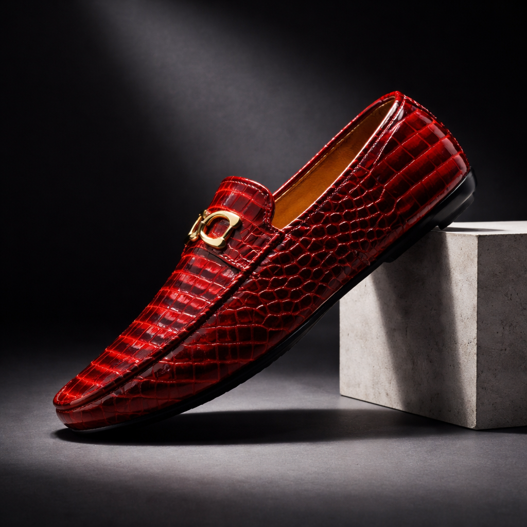 Monaco Step Leather Loafers