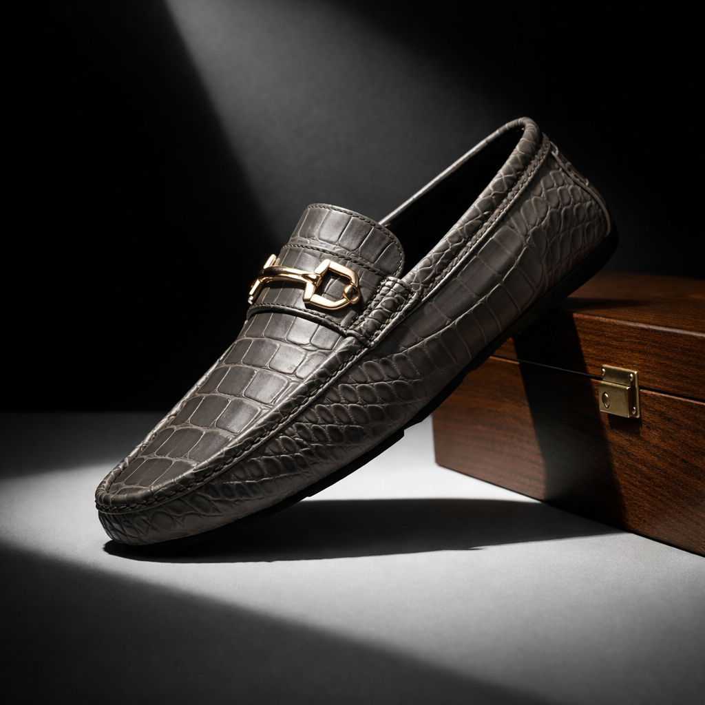 Monaco Step Leather Loafers