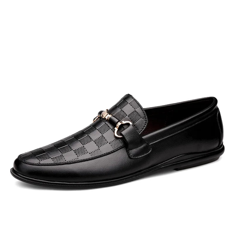 MILAN LEATHER LOAFERS