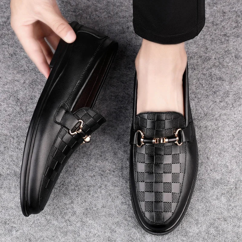MILAN LEATHER LOAFERS