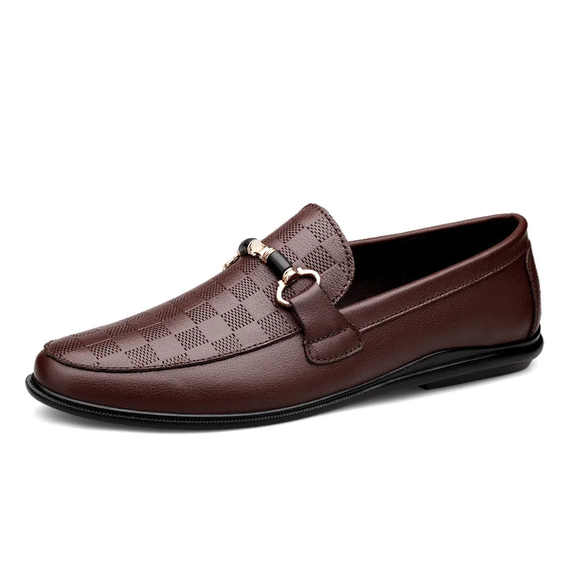 MILAN LEATHER LOAFERS