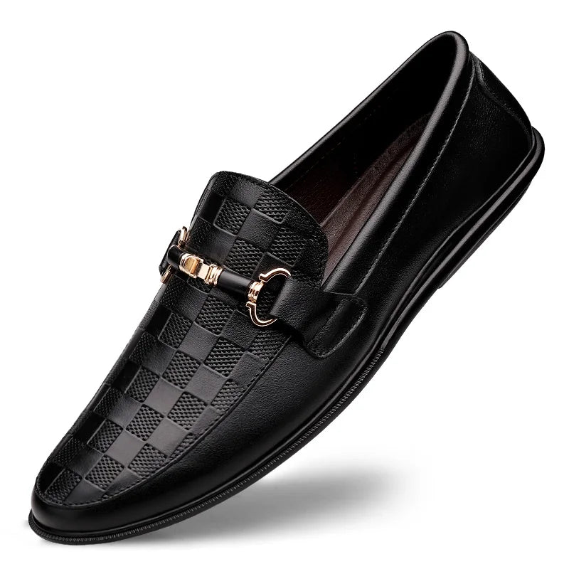 MILAN LEATHER LOAFERS