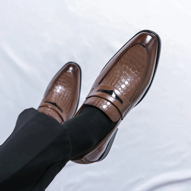 AMALFI LEATHER LOAFERS