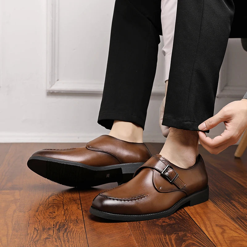 KINGSLEY LANE LEATHER LOAFERS