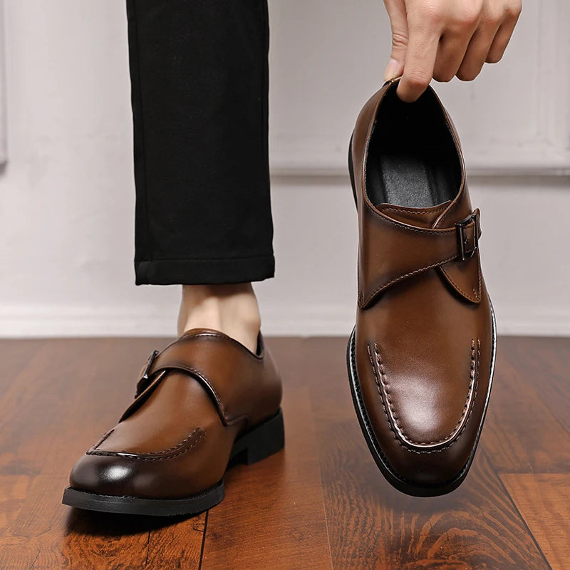 KINGSLEY LANE LEATHER LOAFERS