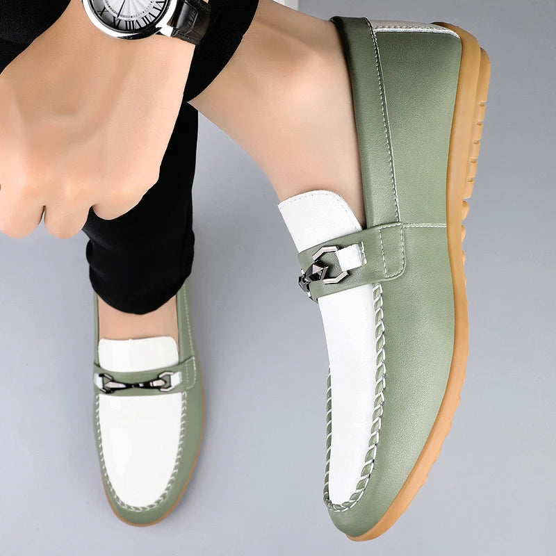 AMALFI GENUINE LEATHER LOAFERS