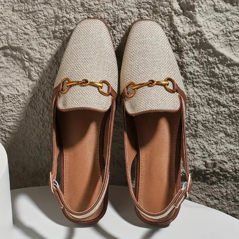 MELANIA SLIP-ON SANDALS