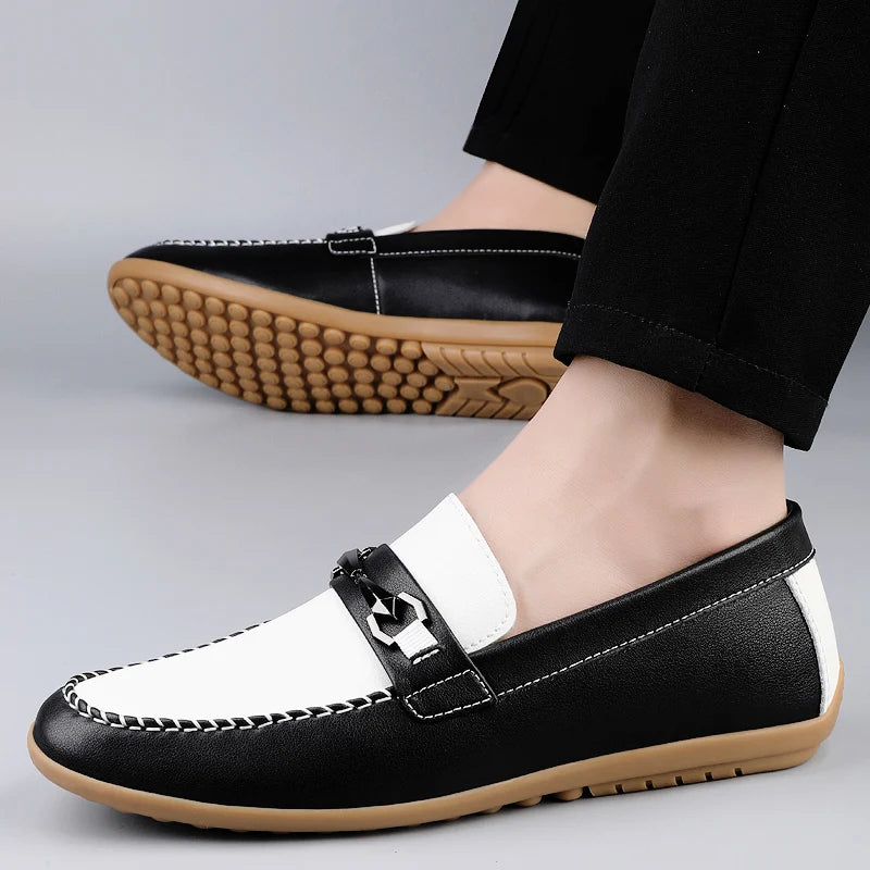 AMALFI GENUINE LEATHER LOAFERS