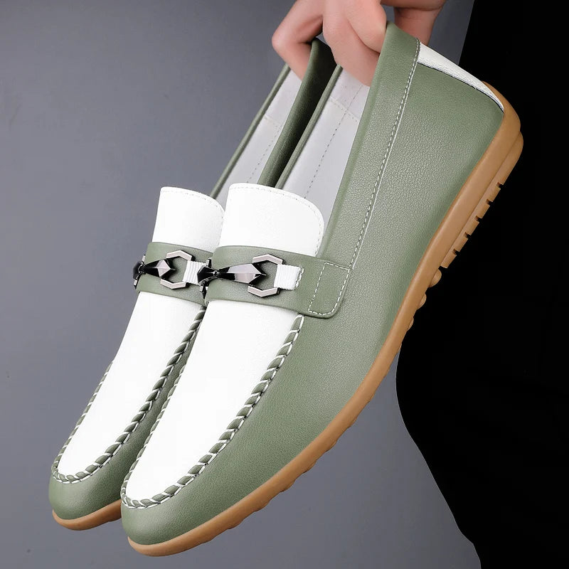 AMALFI GENUINE LEATHER LOAFERS