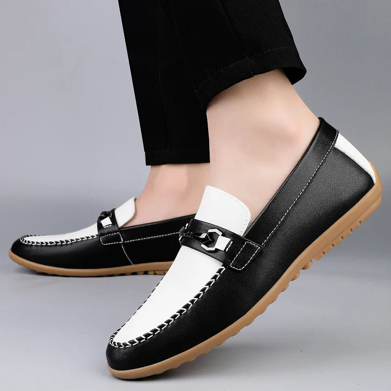 AMALFI GENUINE LEATHER LOAFERS