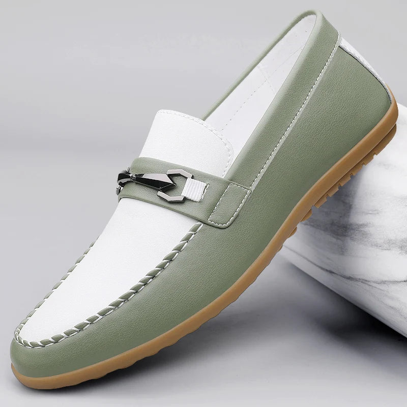 AMALFI GENUINE LEATHER LOAFERS