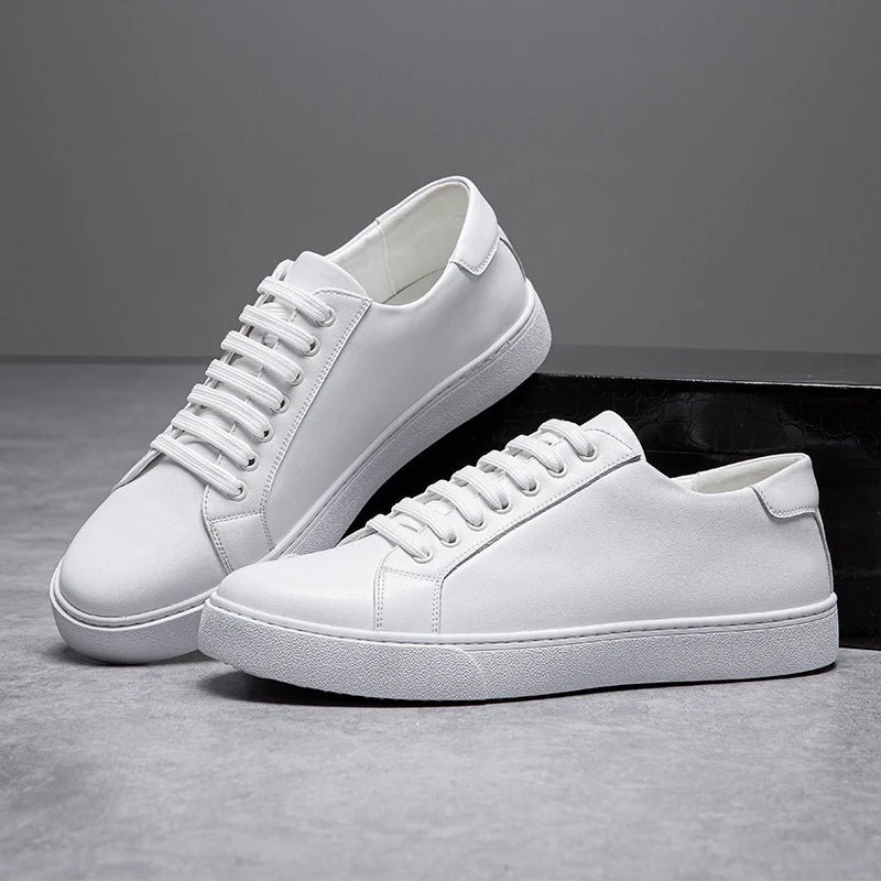MILAN MONARCH LEATHER SNEAKERS
