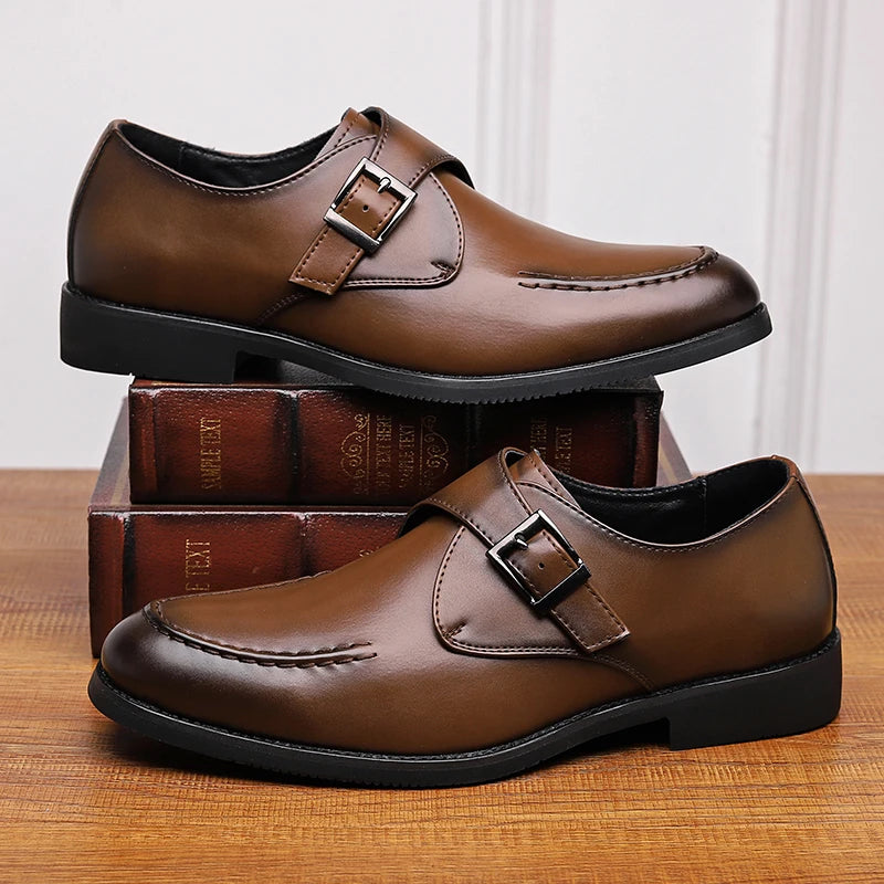 KINGSLEY LANE LEATHER LOAFERS