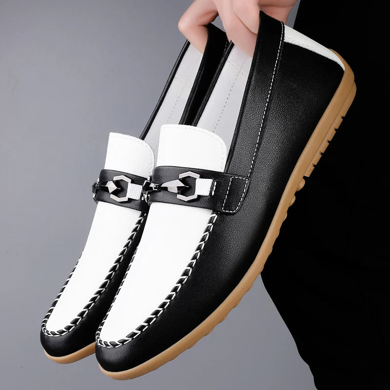 AMALFI GENUINE LEATHER LOAFERS