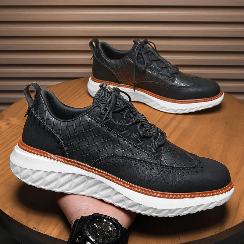 RAY MOTION 2.0 LEATHER SNEAKERS