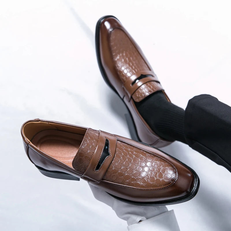 AMALFI LEATHER LOAFERS