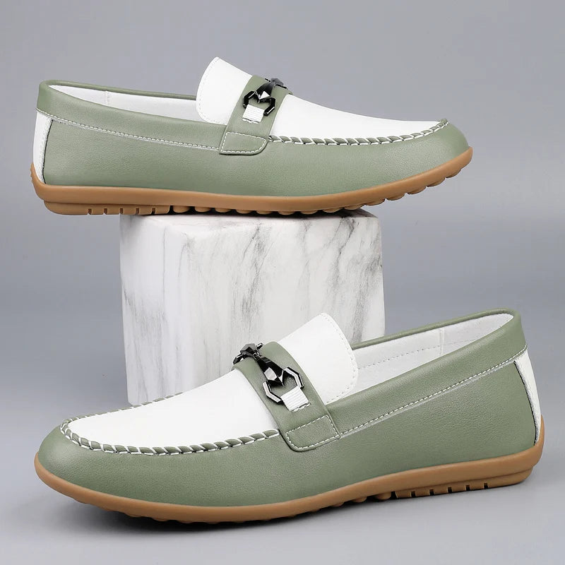 AMALFI GENUINE LEATHER LOAFERS