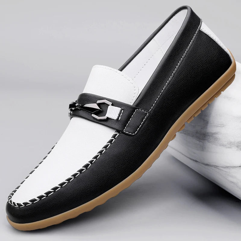 AMALFI GENUINE LEATHER LOAFERS