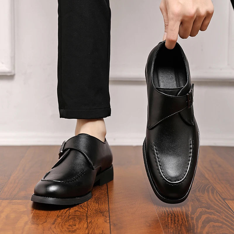 KINGSLEY LANE LEATHER LOAFERS