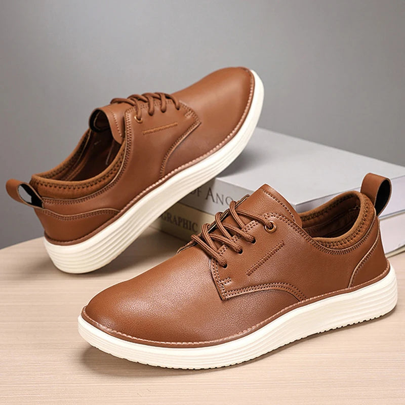 DAVIDSON LEATHER SNEAKERS