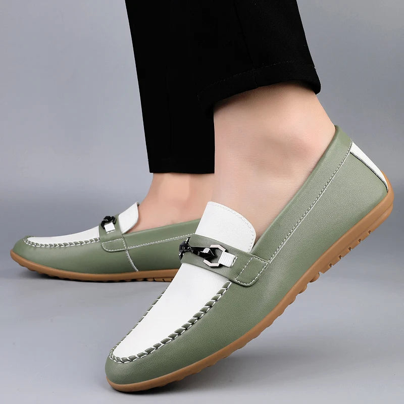 AMALFI GENUINE LEATHER LOAFERS