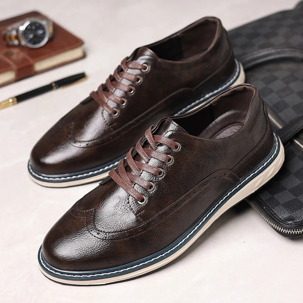 JOHN HAYES LEATHER SHOES