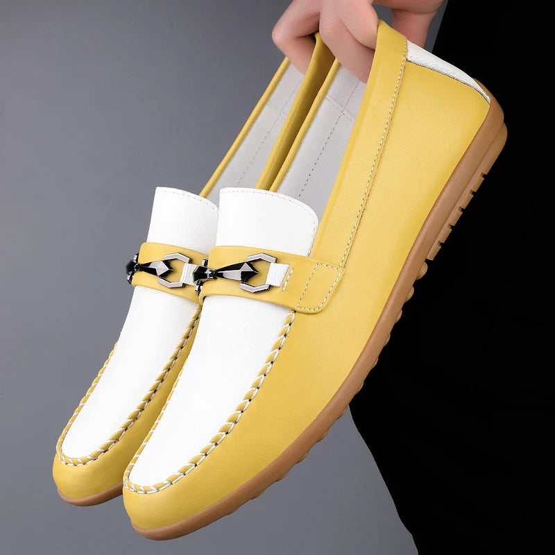 AMALFI GENUINE LEATHER LOAFERS