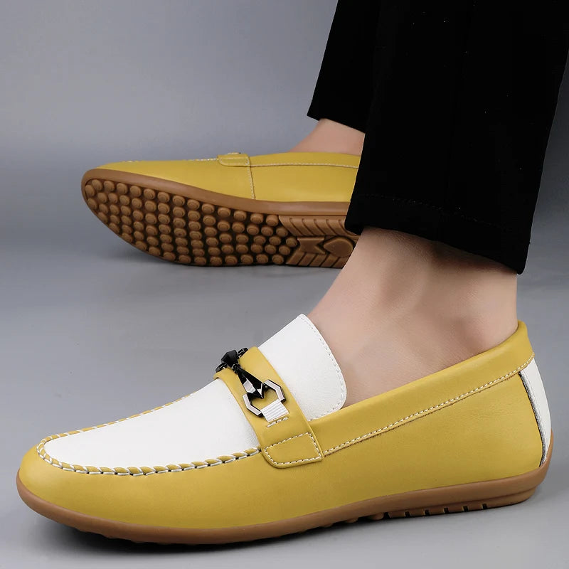 AMALFI GENUINE LEATHER LOAFERS