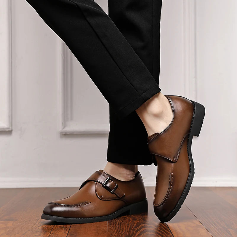 KINGSLEY LANE LEATHER LOAFERS