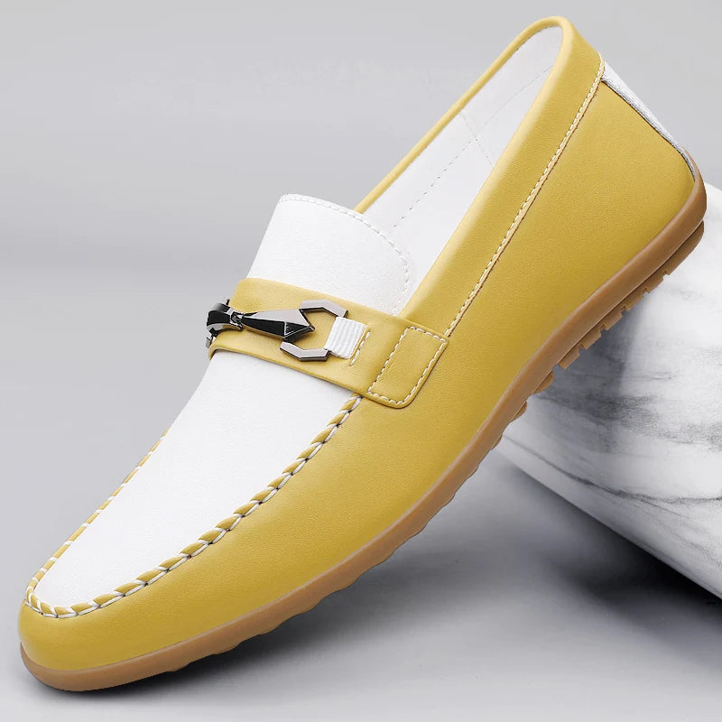 AMALFI GENUINE LEATHER LOAFERS