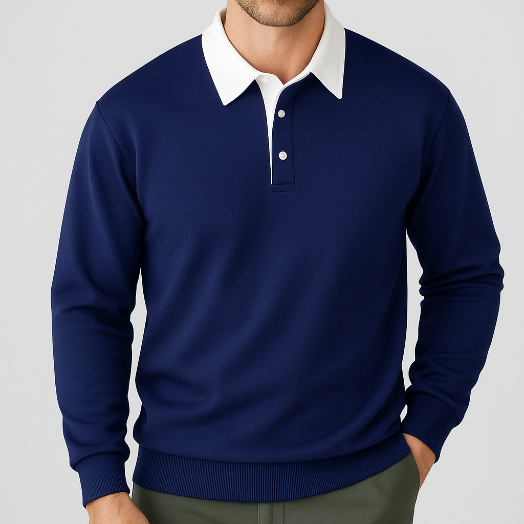 HARRY COLLAR SWEATSHIRT