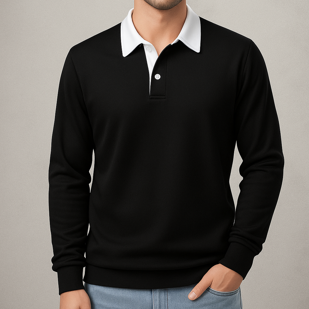 HARRY COLLAR SWEATSHIRT