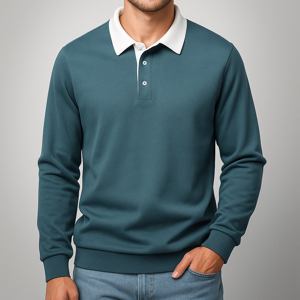 HARRY COLLAR SWEATSHIRT