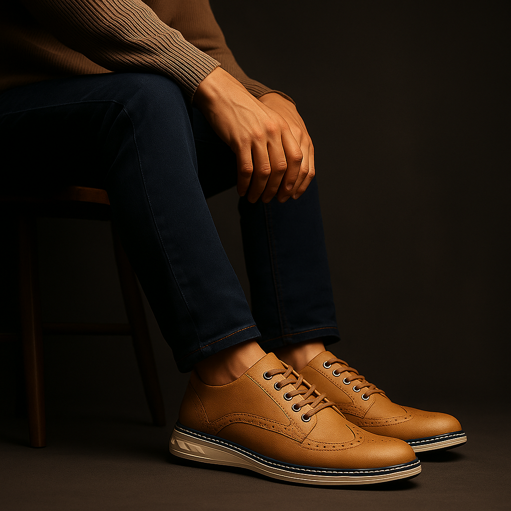 JOHN HAYES LEATHER SHOES