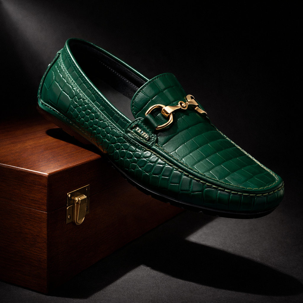 Monaco Step Leather Loafers