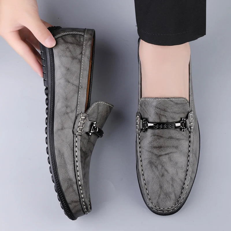 EMPOLI LEATHER LOAFERS